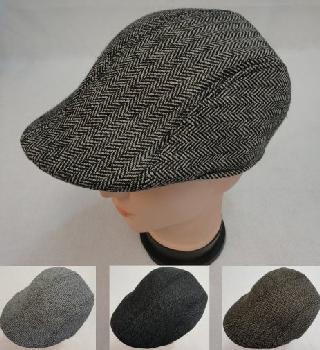 Warm Ivy Cap [Herringbone]